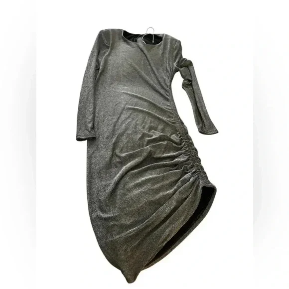 Nwot! Veronica Beard Cyrus Metallic Mini Dress